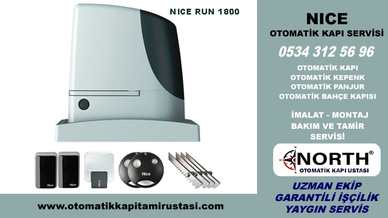 Nice Run 1800 Yanakayar Kapı Motoru Tamiri