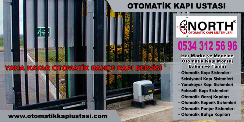 Yana kayar Bahçe Kapısı Servisi